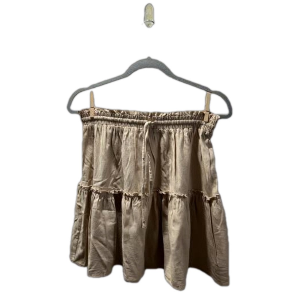 Zenana Skirt|Cream|Size Large
